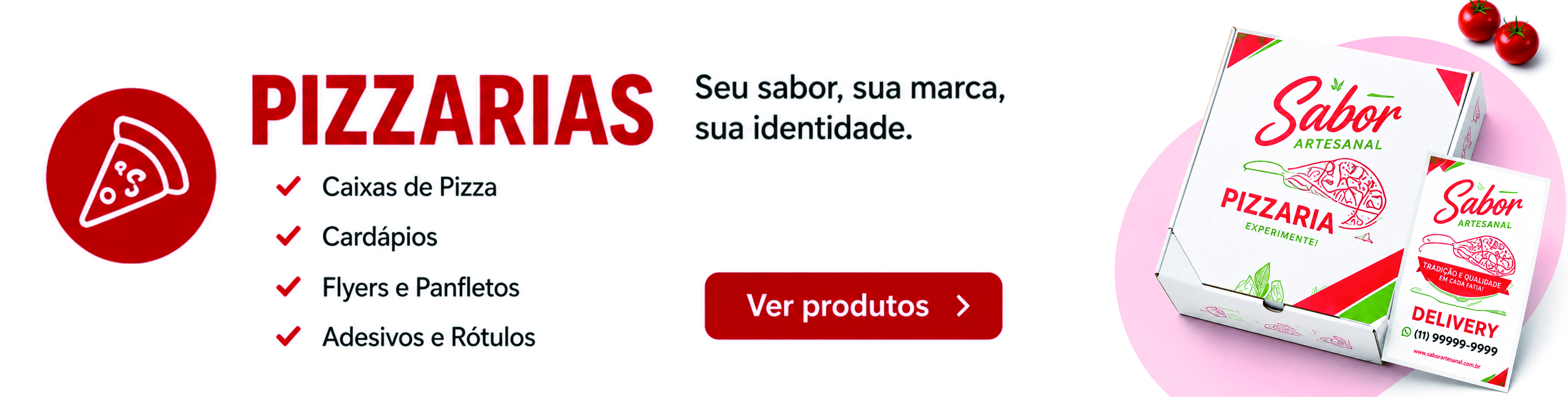 banner pizzarias