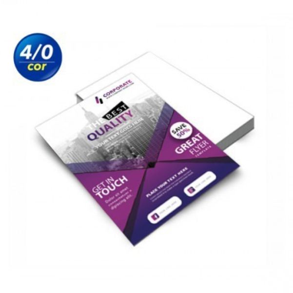 PANFLETO 140X200MM • 4X0cor