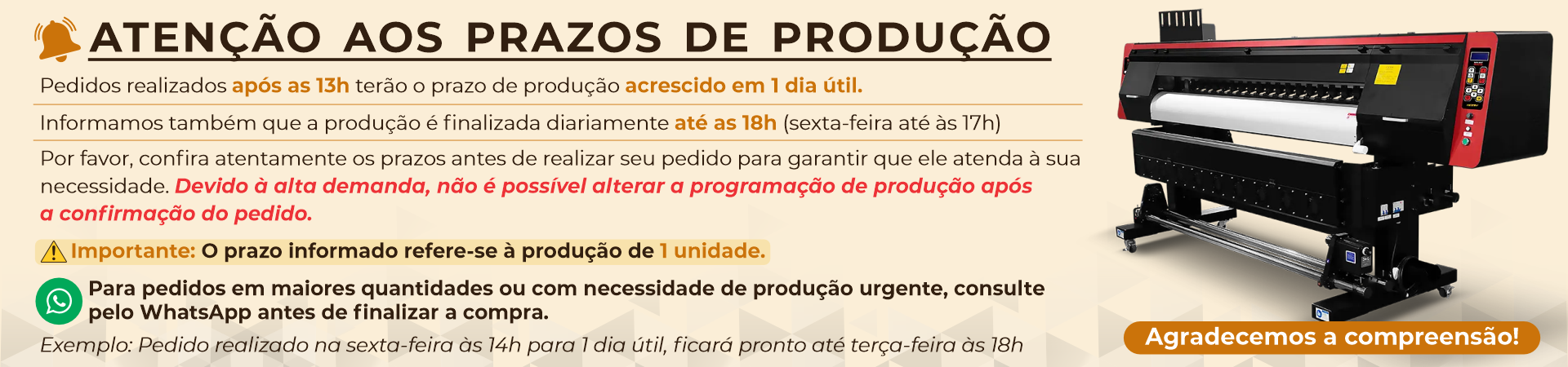 Prazo de Produção