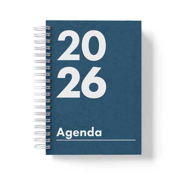 Agenda 2025 -  Personalizada Permanente - Espiral/Wire-o