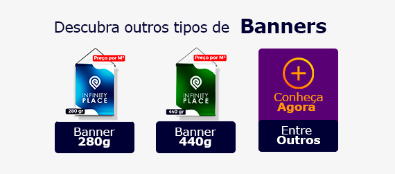 Diversos tipos de Banners Faixa Personalizados