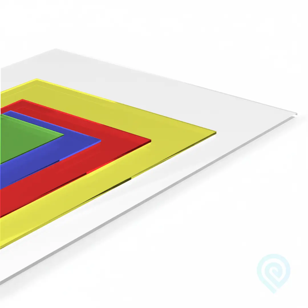 Corte a Laser - Acrílico Colorido