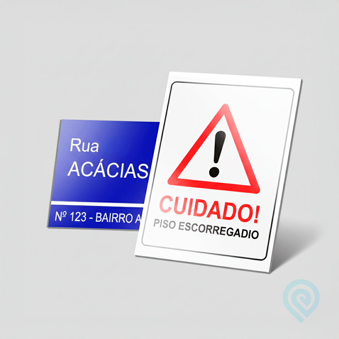 Corte a Laser - Chapa de PS (Poliestireno) Branco