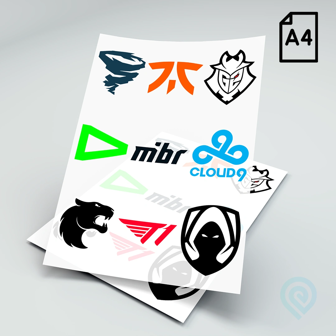 Cartela A4 - DTF Têxtil Poliamida