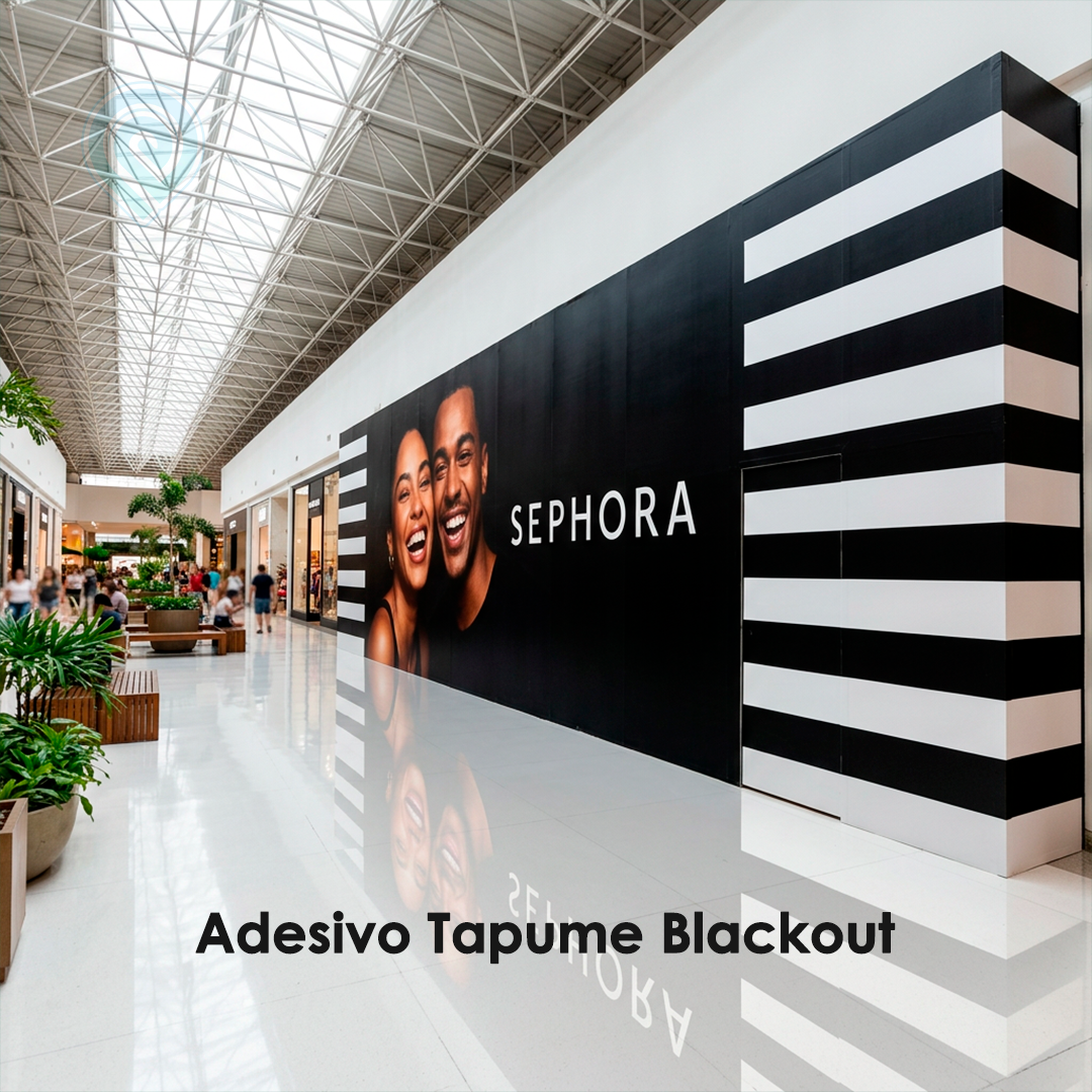 Adesivo para Tapume Blackout - Personalizado