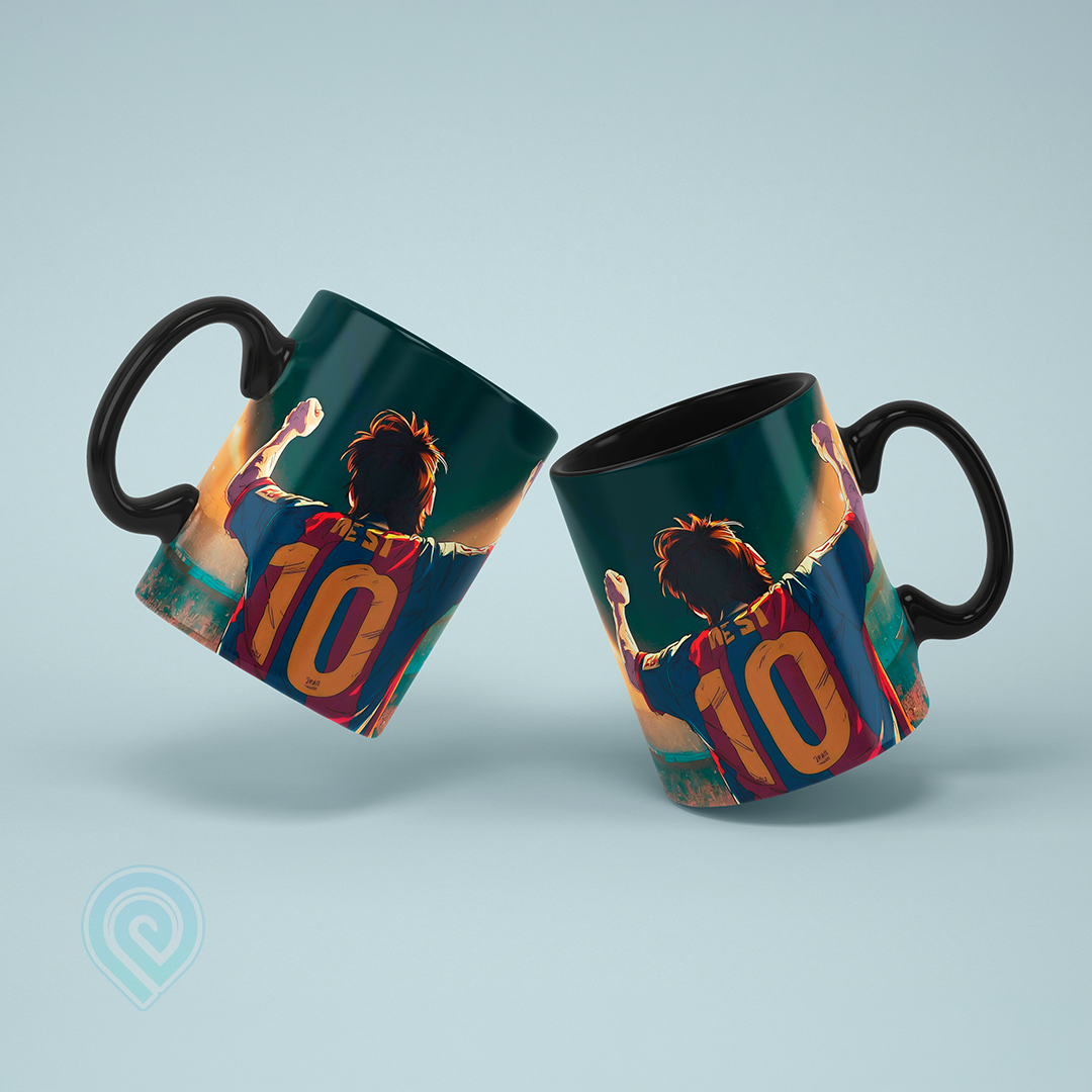 Caneca Lionel Messi Barcelona Legend | Infinity Place
