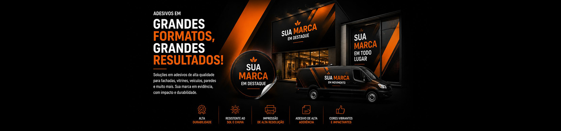 adesivos e fachadas