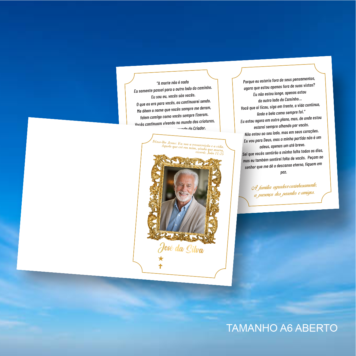 Santinhos de Falecimento 50 und