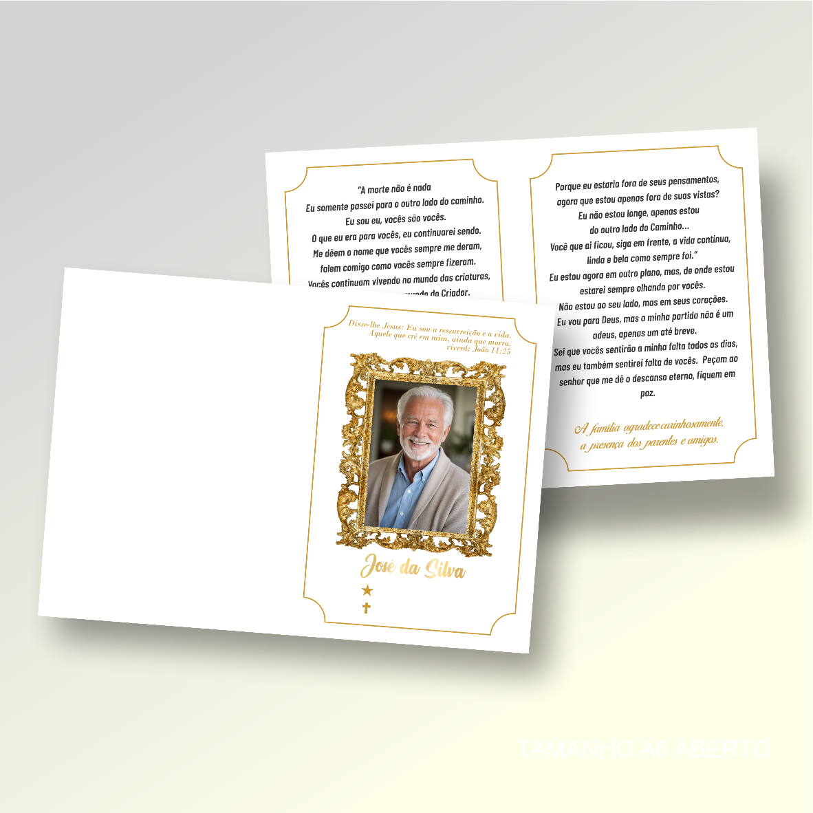 Santinhos de Falecimento 100 und