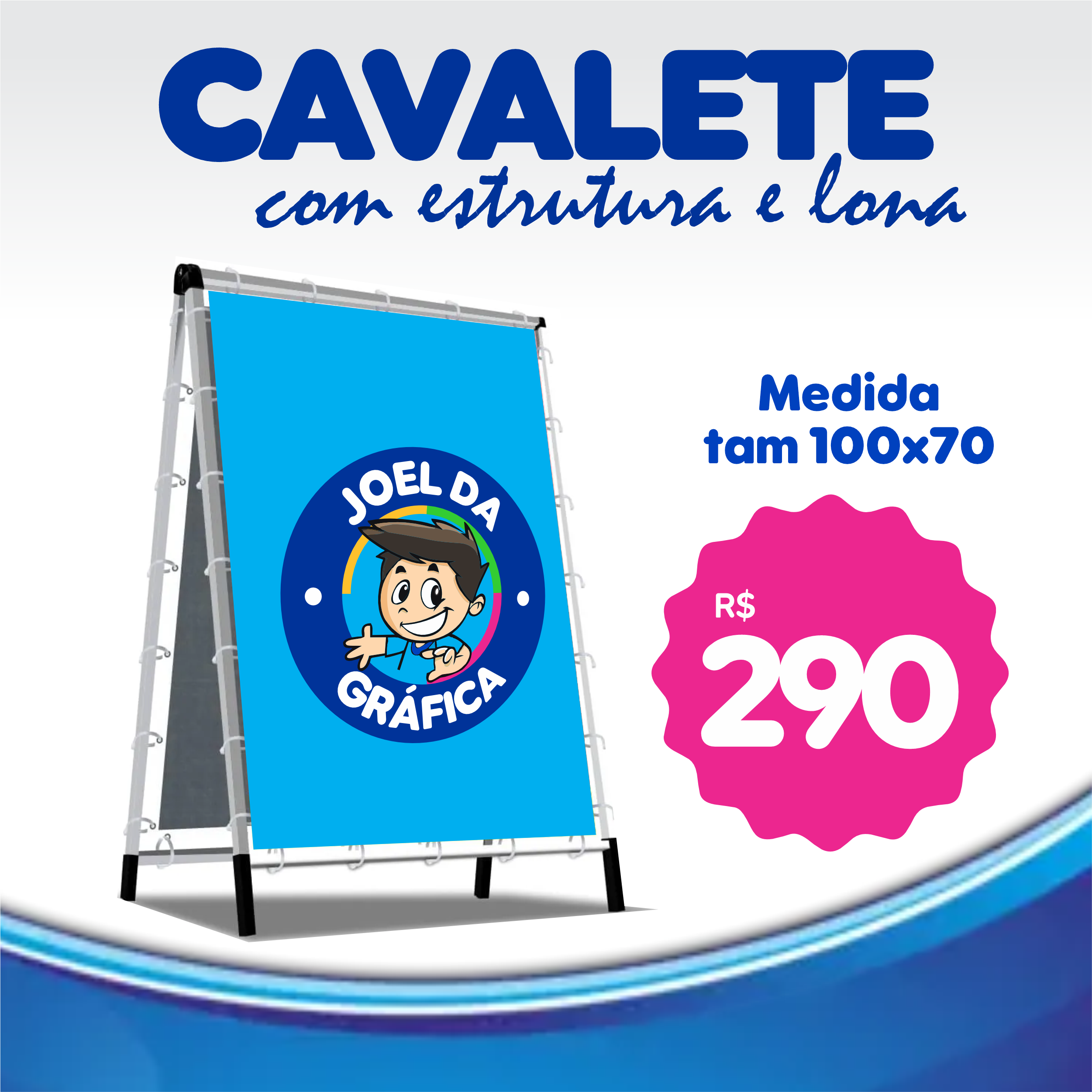 Cavalete Promocional