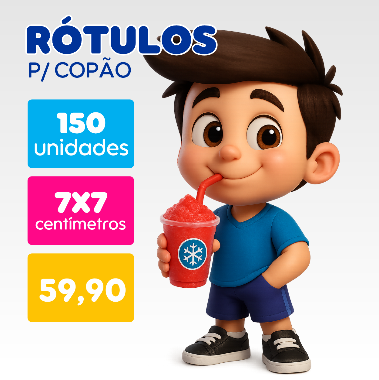 Rótulos pra Copão 150und