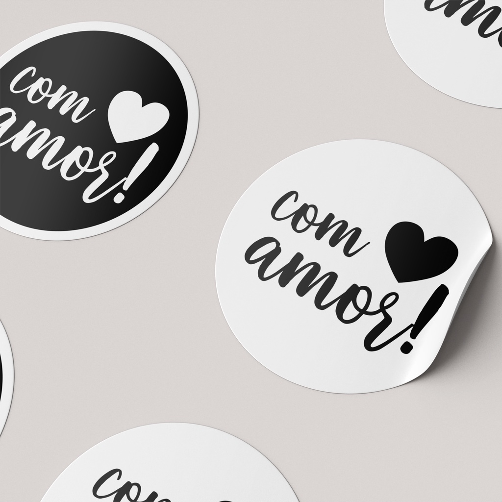 Adesivo/etiqueta corte especial vinil branco