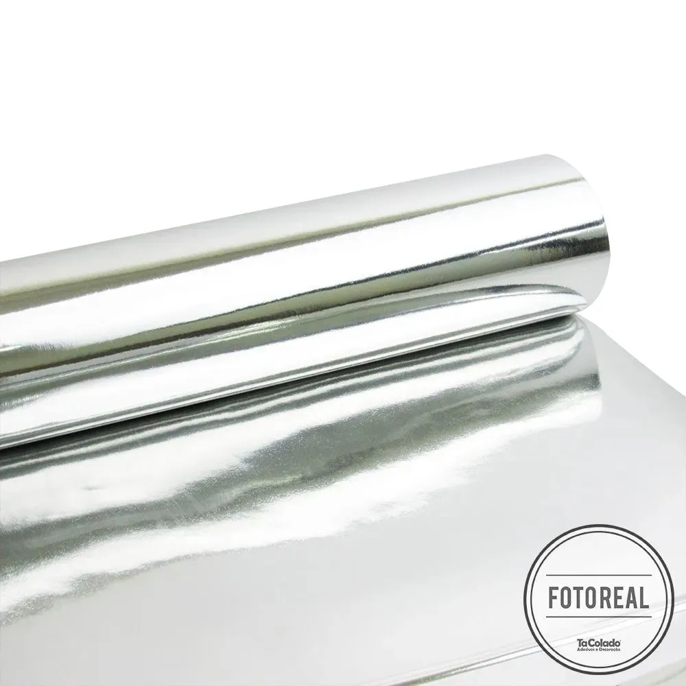 Adesivo/Etiqueta corte especial metalizado sob medida