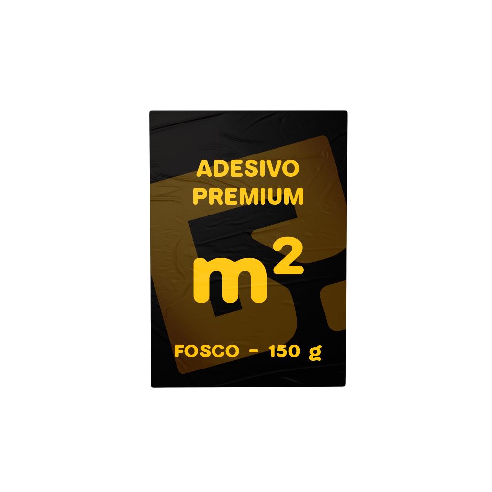 Adesivo Premium 150g Fosco M²