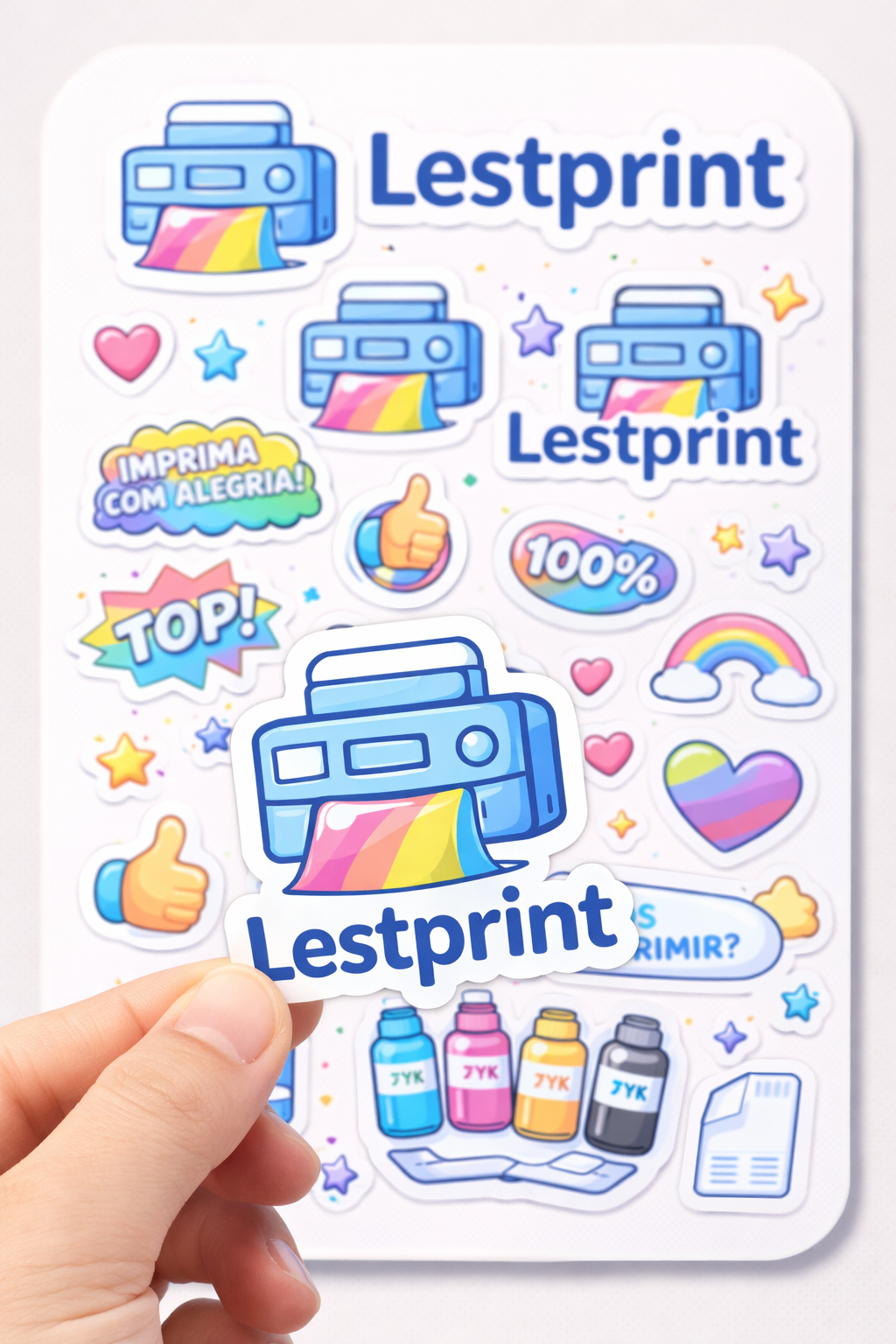 Adesivo Impresso com Recorte