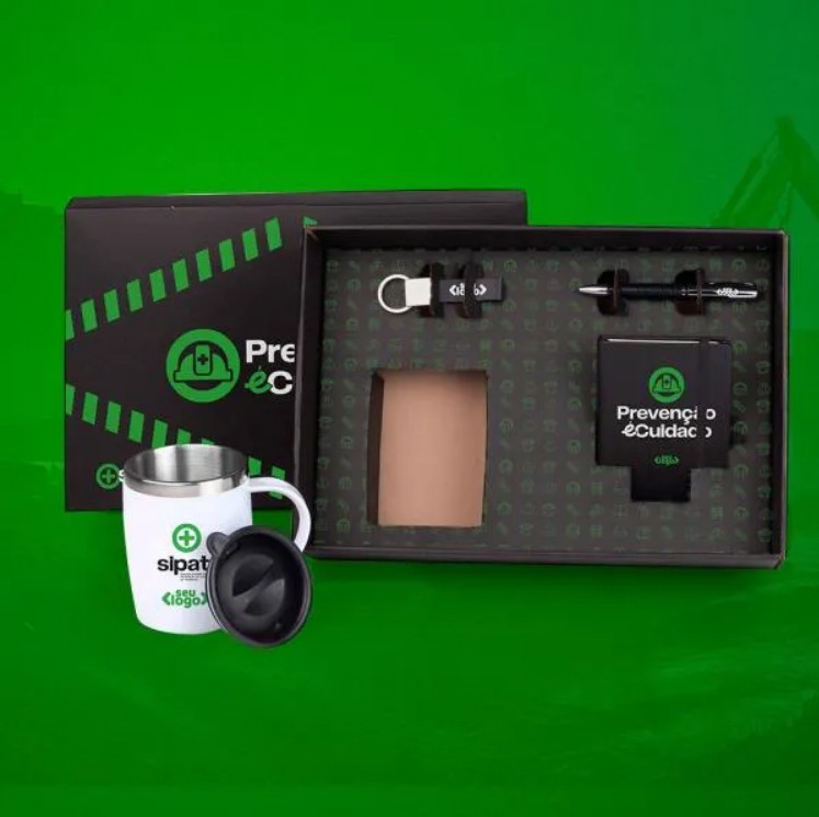 Kit SIPAT - Caneca E Acessórios - 4 Peças