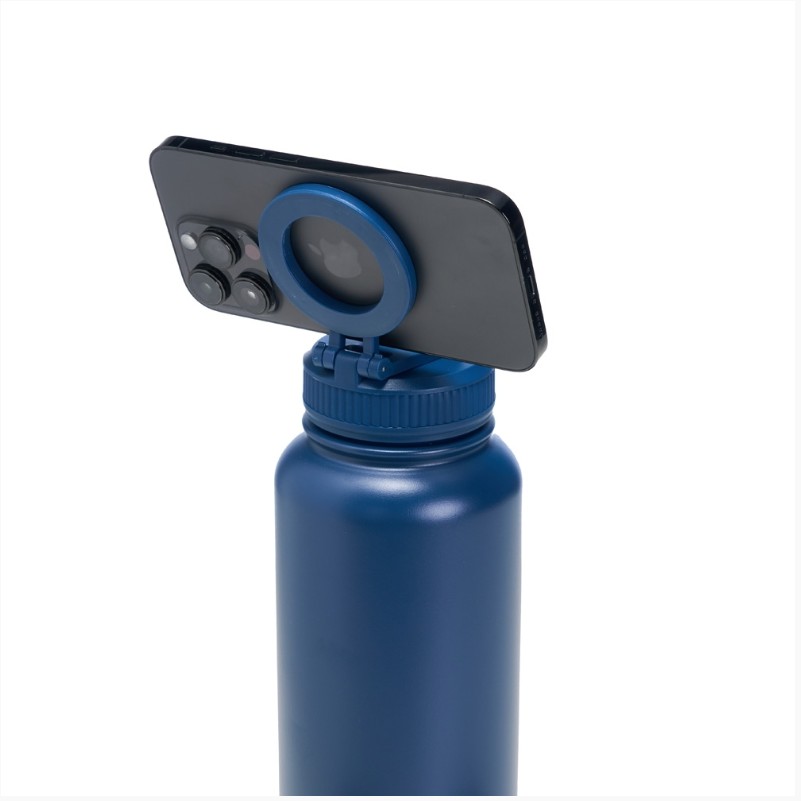 Garrafa Térmica 1,2L com Suporte Celular