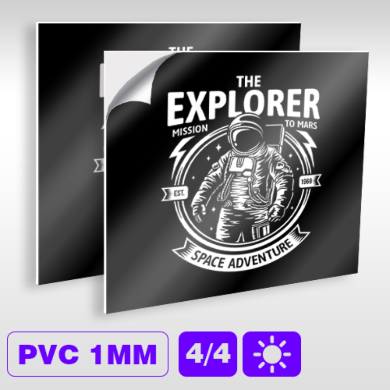 PS | PVC 1mm 4/4 - Impressa