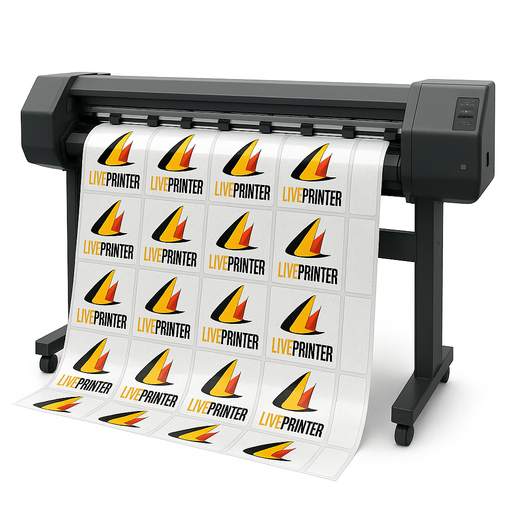 Adesivo Vinil Brilho 0,10 M² + Corte Contorno - Tamanho Mínimo 3cm