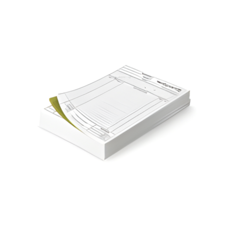 Bloco | 10x30cm | 1/0 | 25 Folhas x 3 Vias