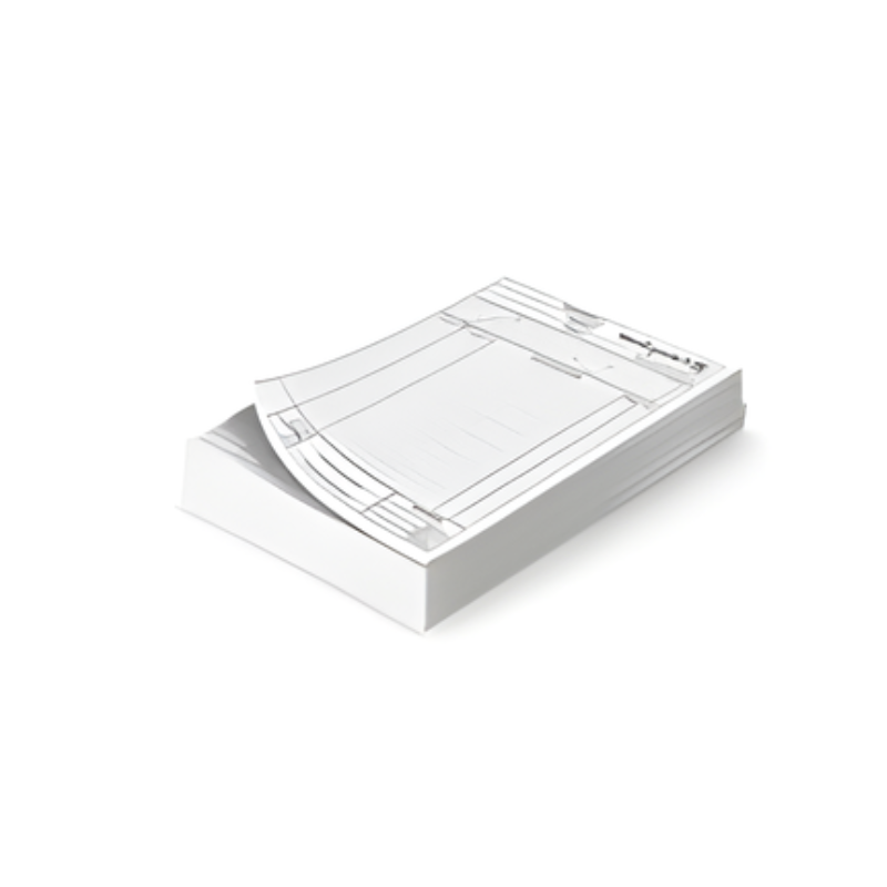 Bloco | 15x21cm | 1/0 | 50 Folhas x 1 Via | A5