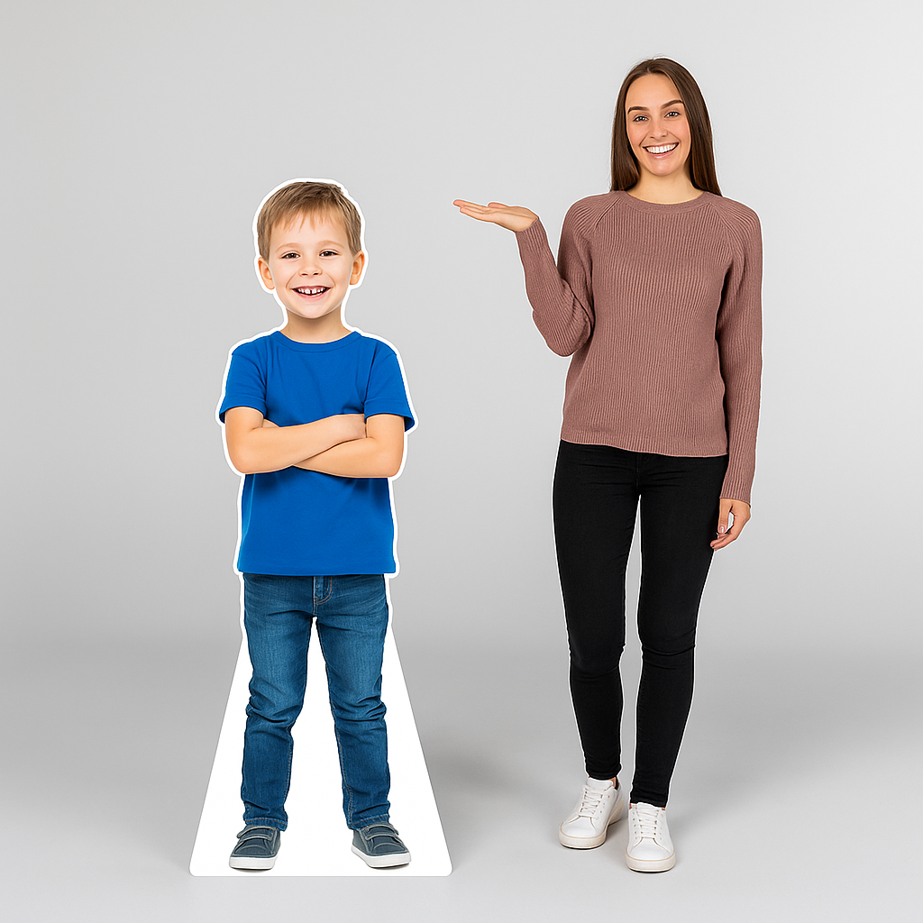 Totem Display Fotográfico | Tamanho Real Até 150x80cm de chão Formatura Festa Aniversário Decoração