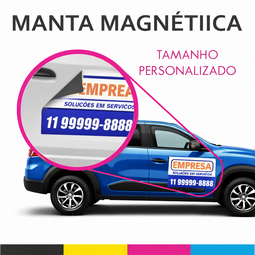 MANTA MAGNÉTICA AUTOMOTIVA | Imã para Carro