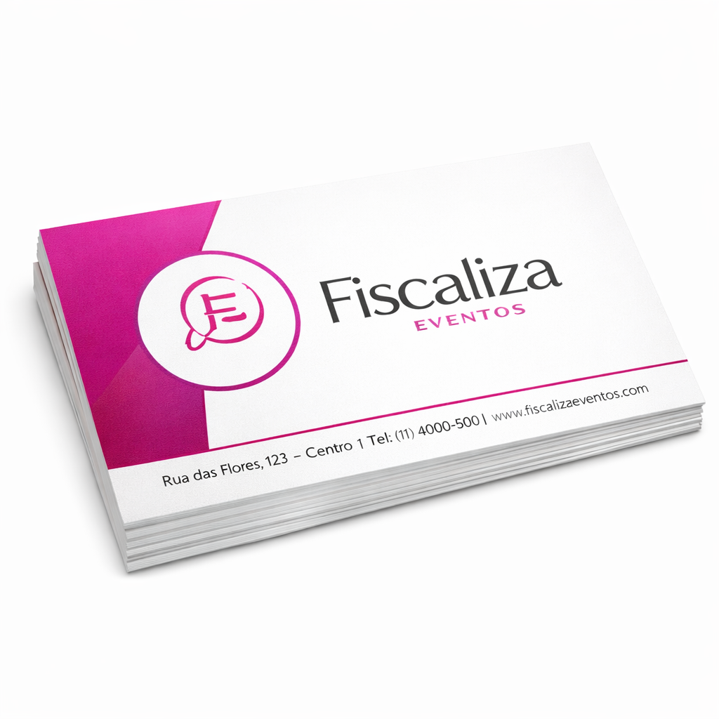 Cartão de Visita Opaline / Offset 240g | 4/0 - Frente