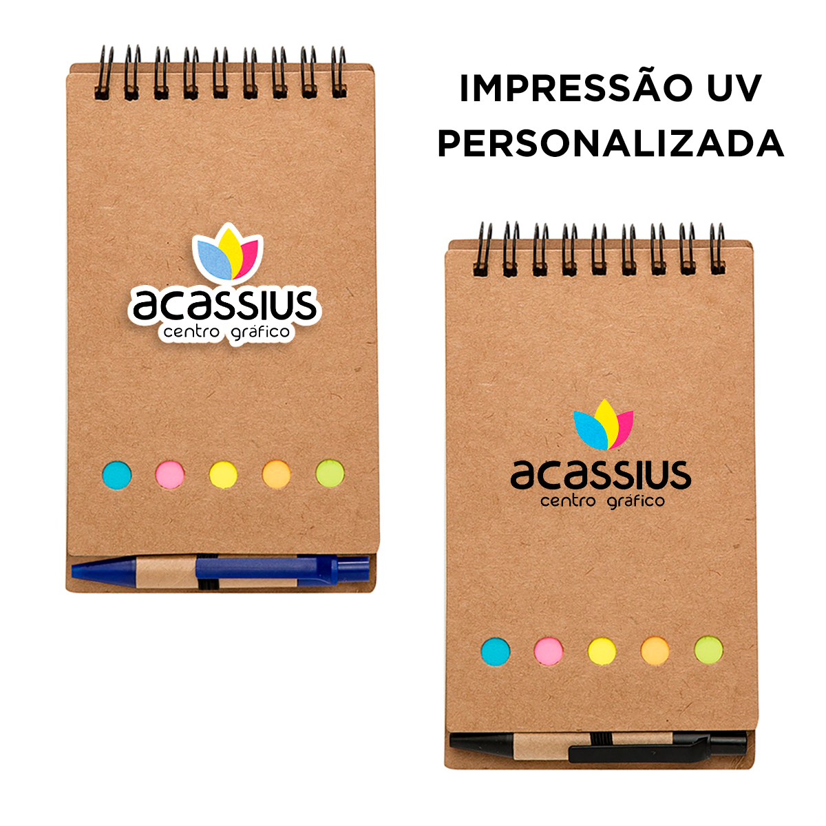 Bloco de anotações com post-it 8,8x15,8cm