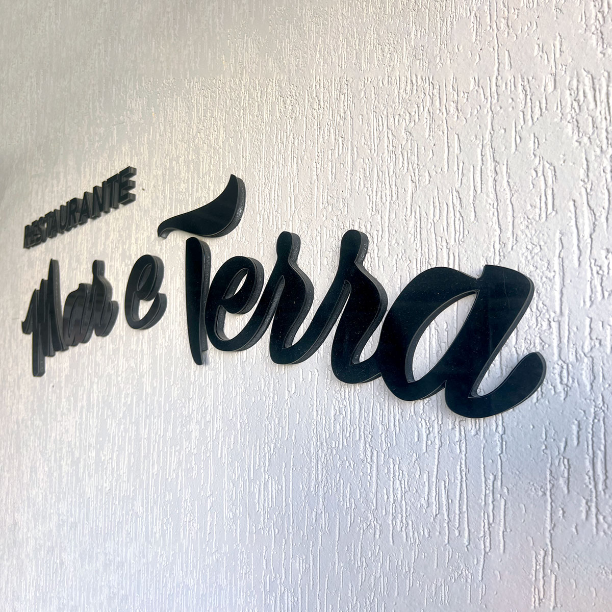 Letra Caixa em PVC