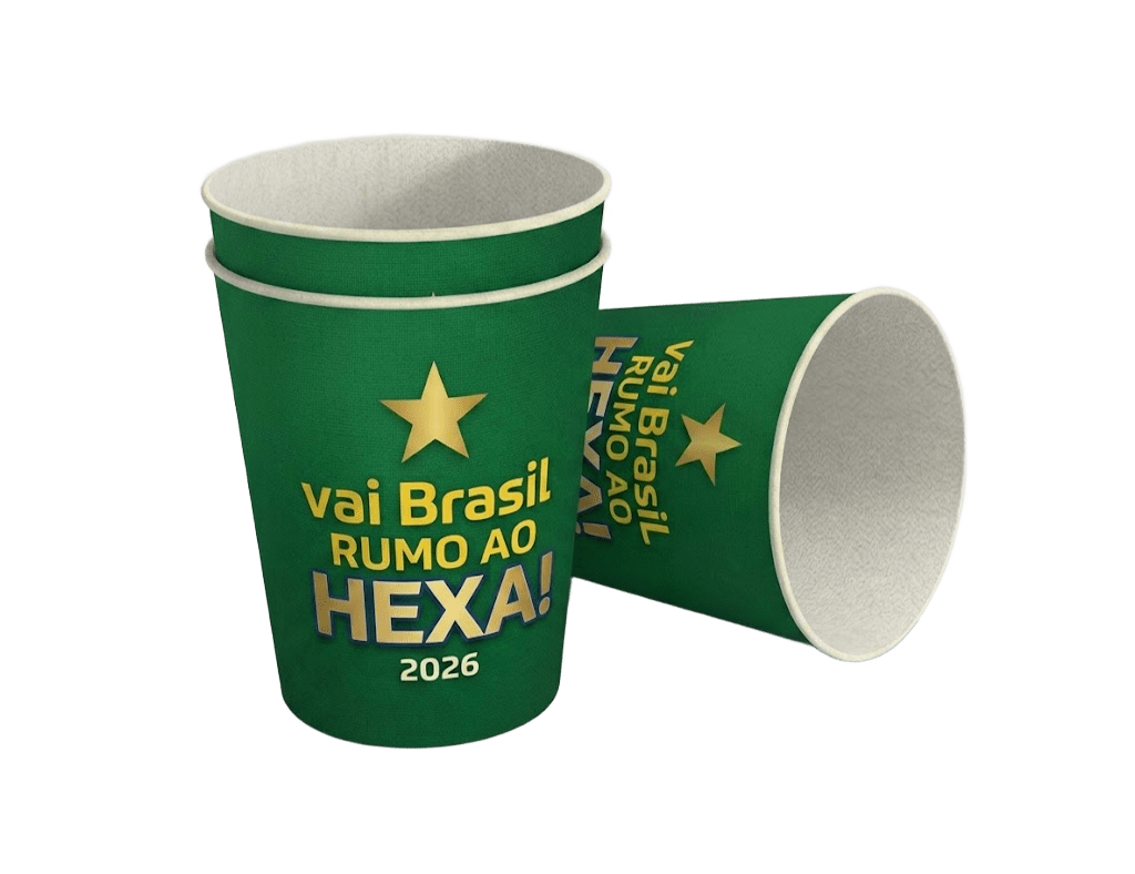 Copos Biodegradáveis Personalizados
