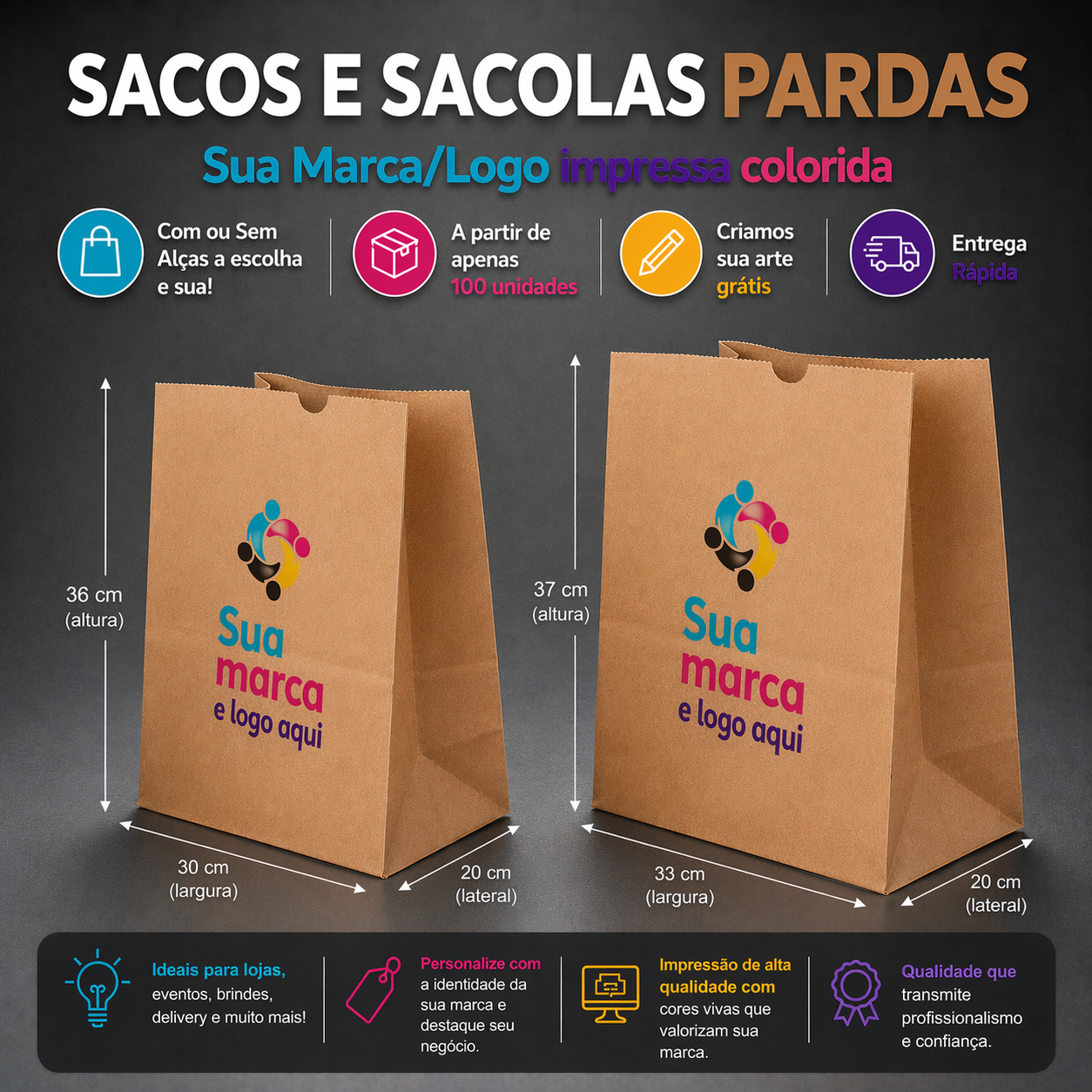 Sacos e Sacolas Digitais G