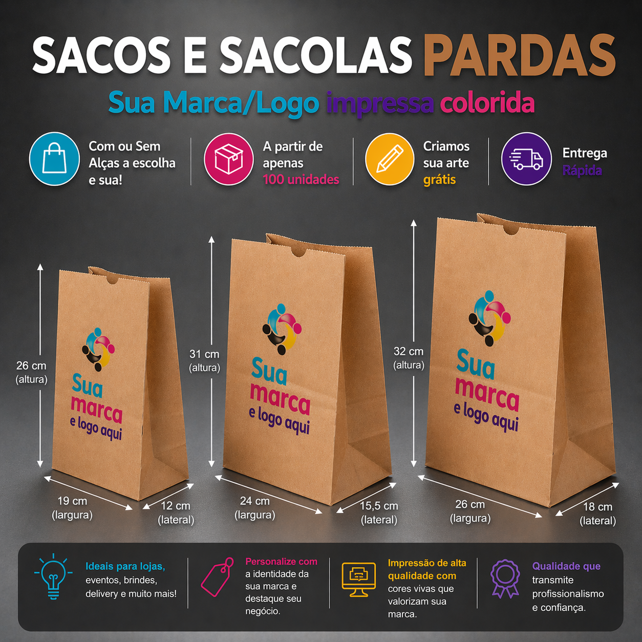 Sacos e Sacolas Digitais M
