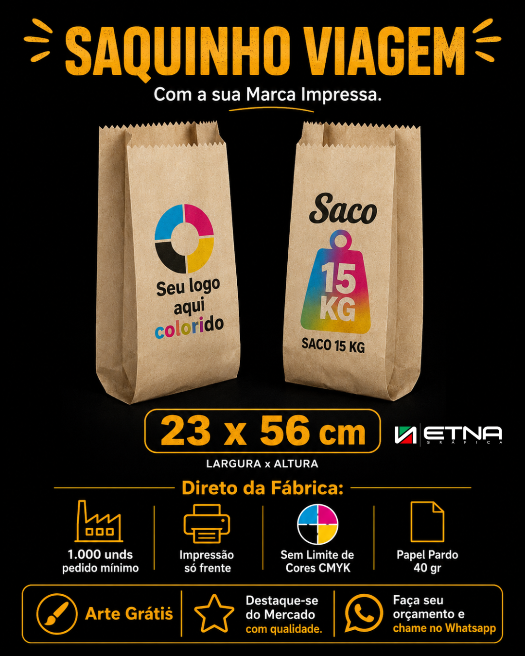 Saquinhos Viagem