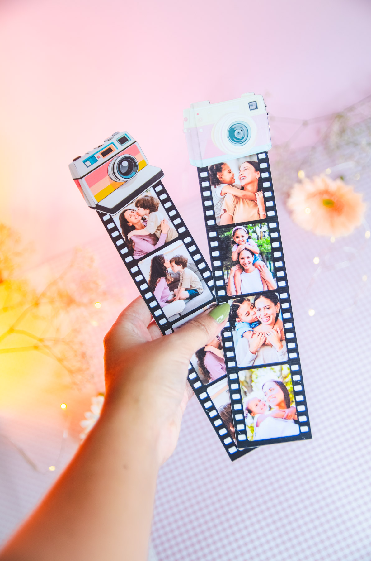 Ímã de Geladeira com fotos - Brinde dia das Mães