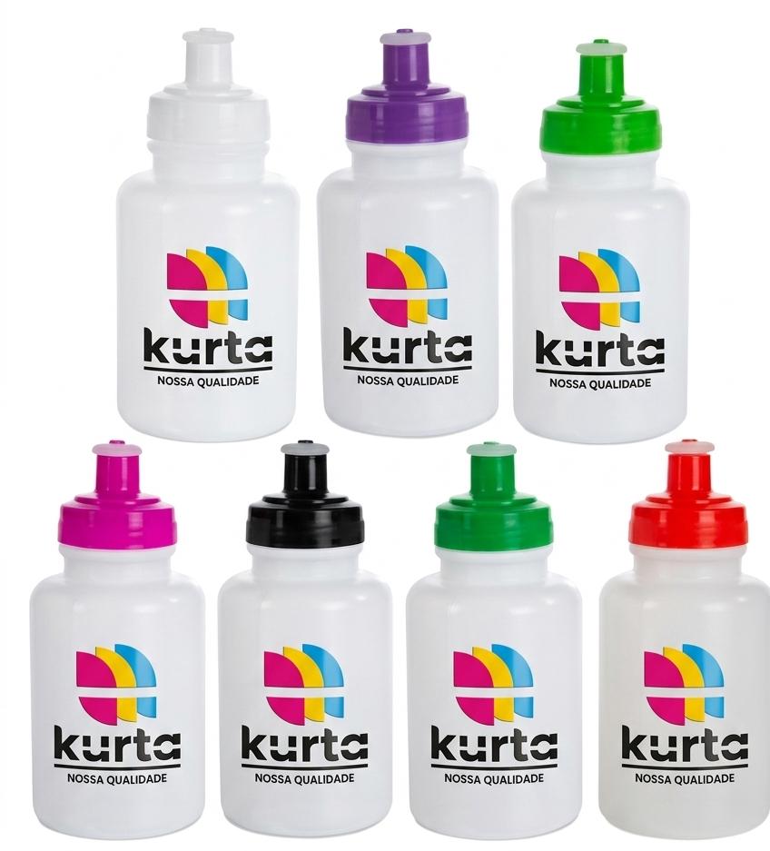 Garrafa Squeeze Plástico 300ml Garrafa De Água