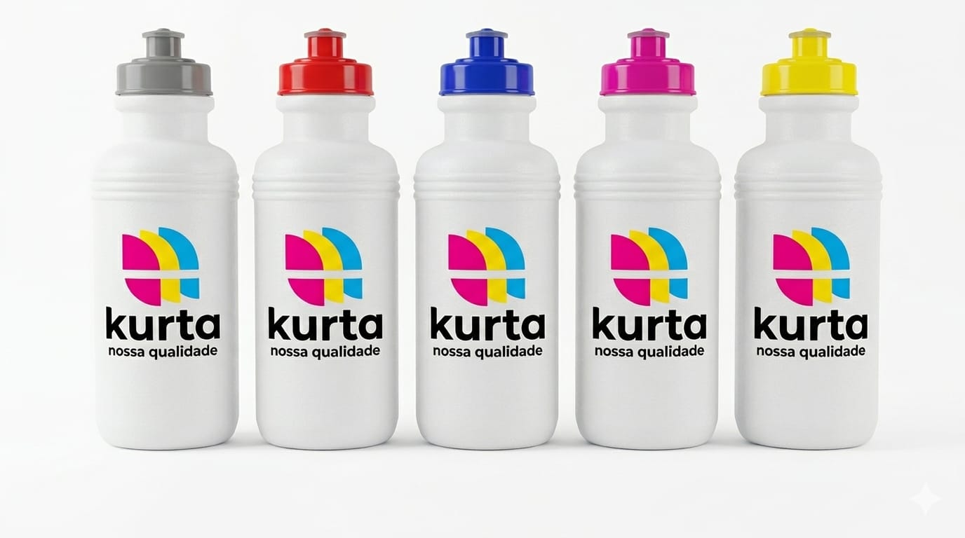 Garrafa Squeeze Plástico 500ml Garrafa De Água