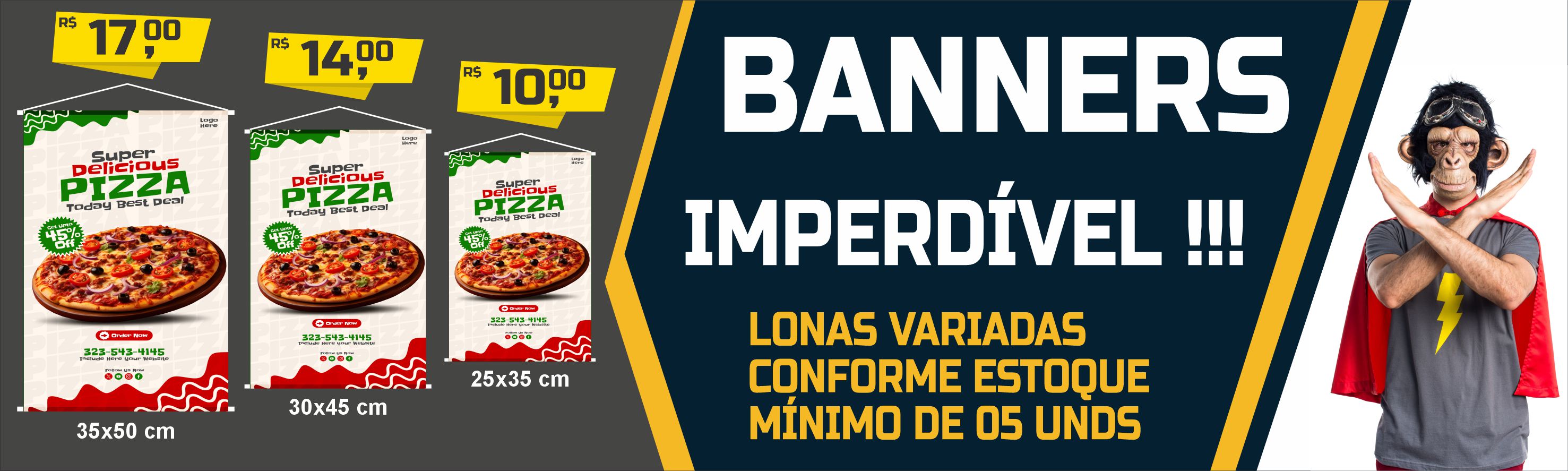Banners PROMOÇÃO - Combo