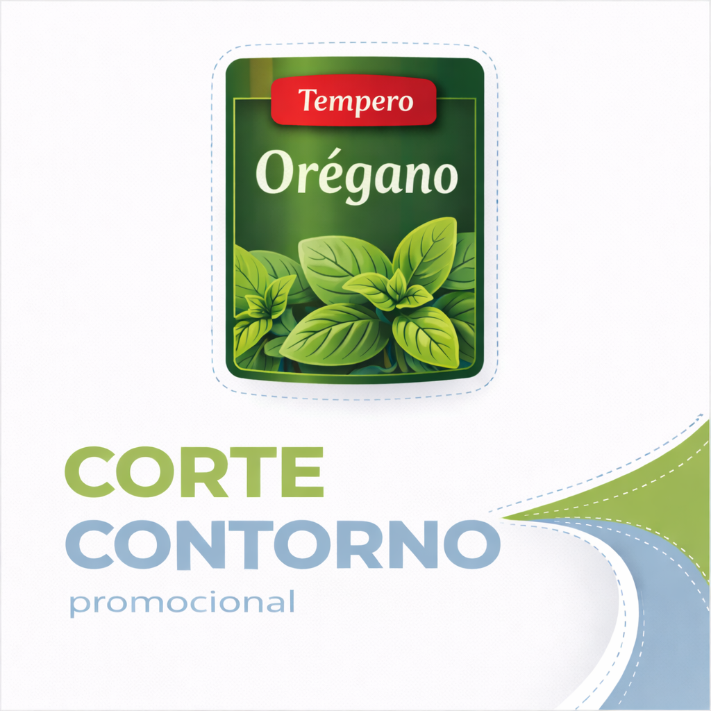 Promocional Branco Corte e Contorno