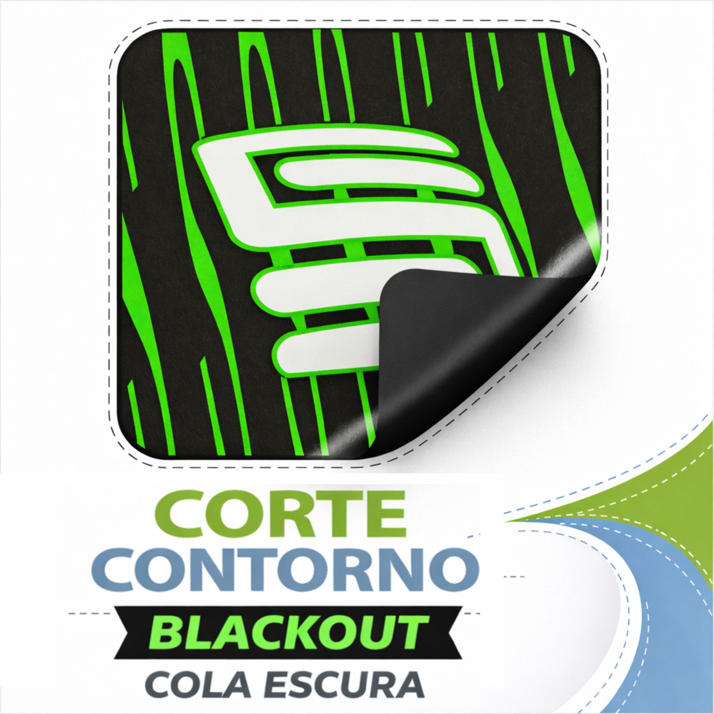 Blackout Cola escura - acima de 10cm