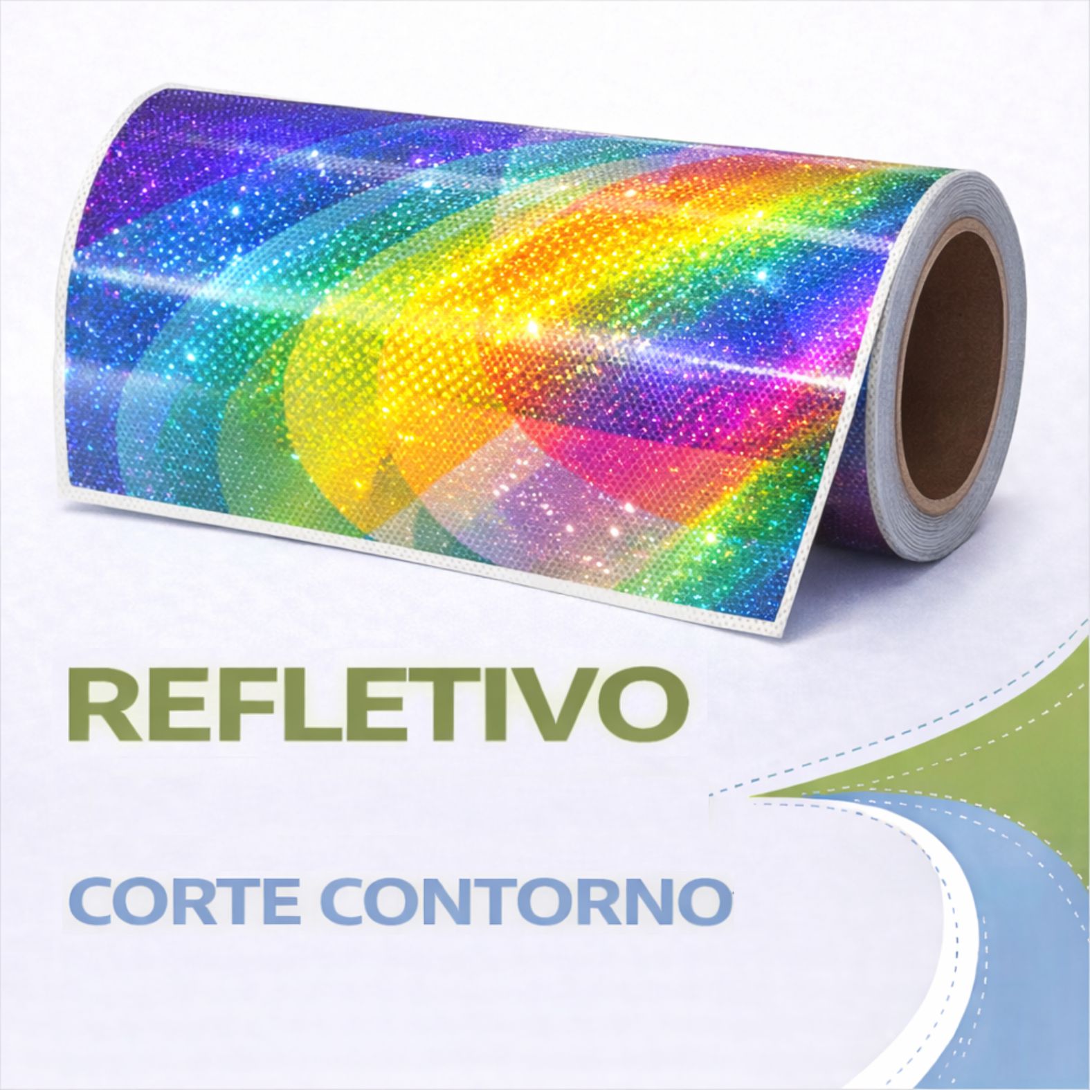 Adesivo Refletivo Recorte