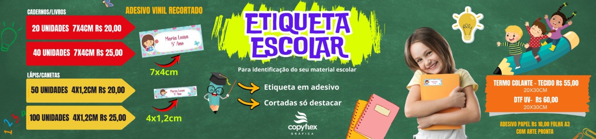 Etiqueta Escolar
