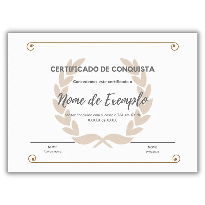 Certificado A4 Couchê 300g Frente e Verso Coloridos Sem Verniz