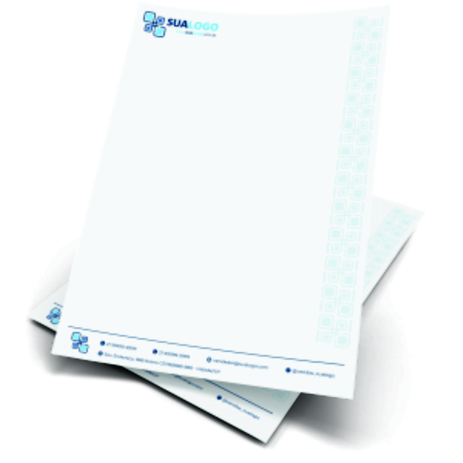 Papel Timbrado - 100 unidades