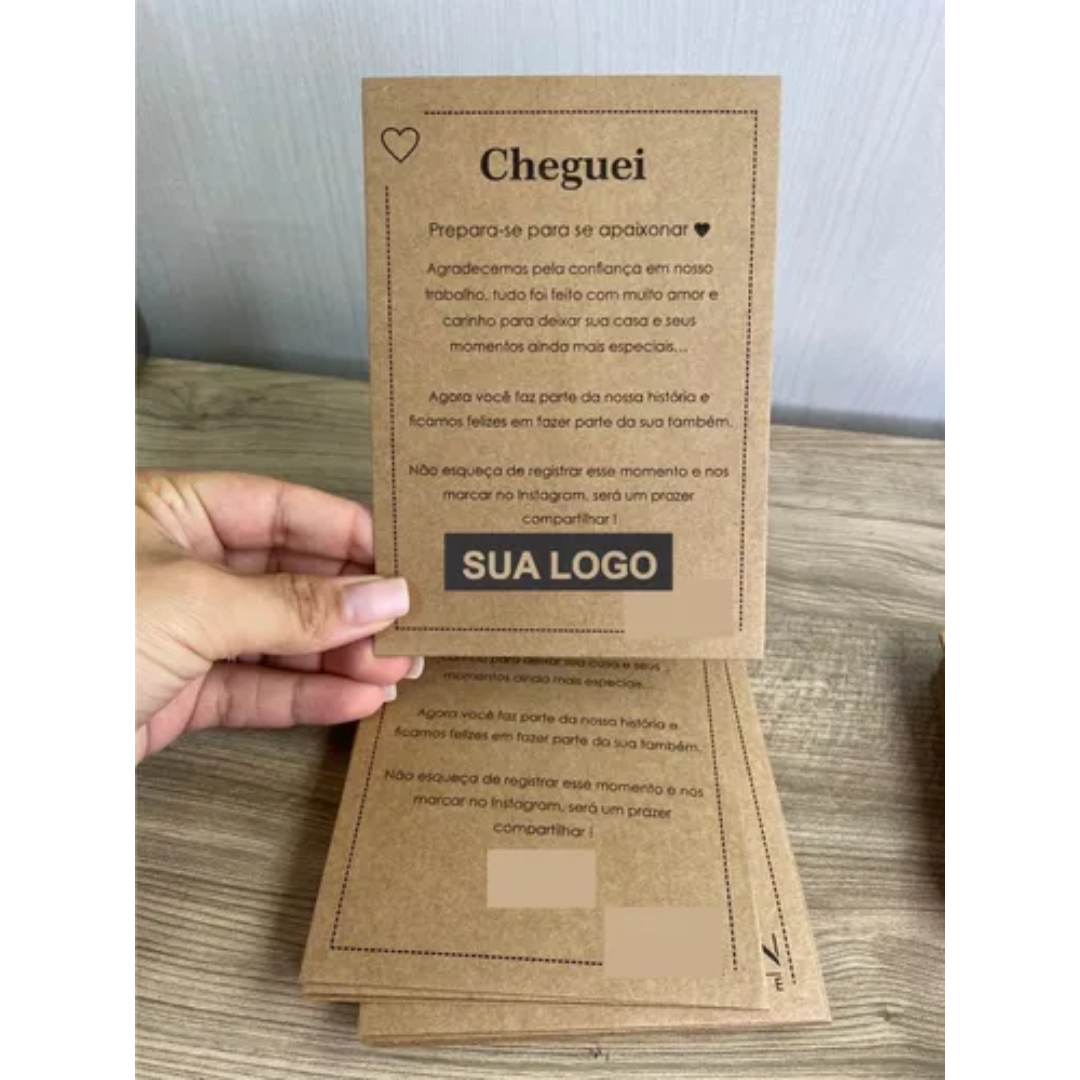 Cartão Postal 9x15cm Kraft 240g Sem Verniz (1x1)