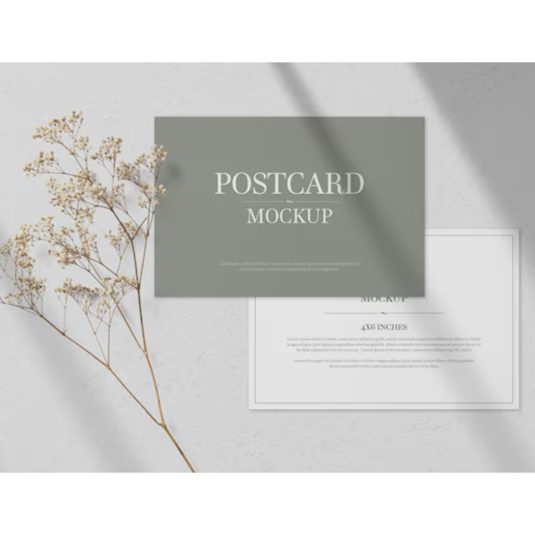 Cartão Postal 15x10cm Couchê 300g Sem Verniz (4x4)