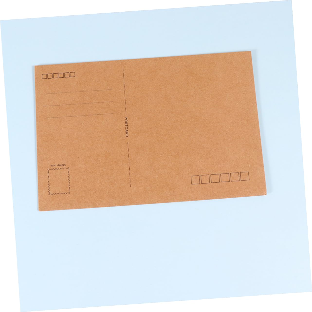 Cartão Postal 15x10cm Kraft 240g Sem Verniz (1x0)