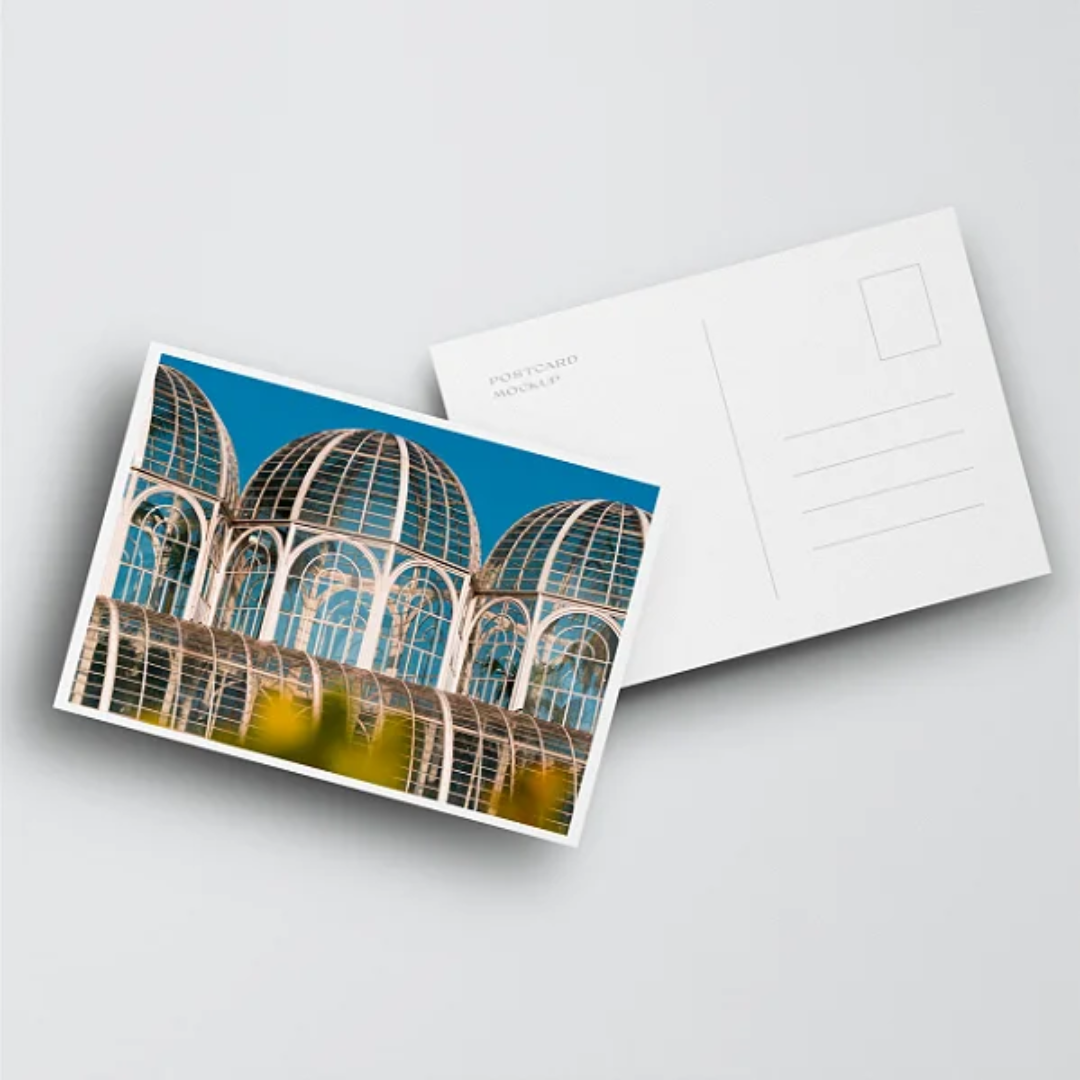 Cartão Postal 15x10cm Couchê 300g Sem Verniz (4x0)