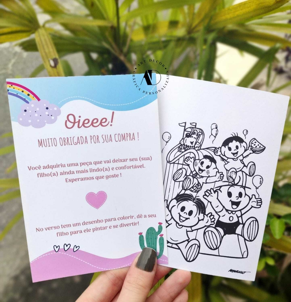 Cartão Postal 15x10cm Couchê 250g Laminação Fosca (4x4)