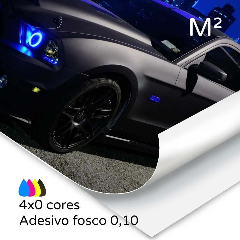 Vinil adesivo fosco 0,10